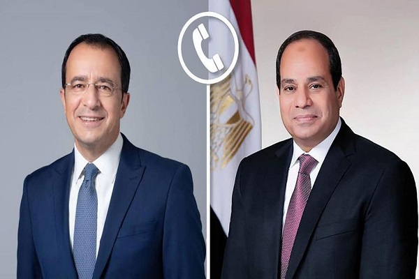 الرئيس السيسي والرئيس القبرصي