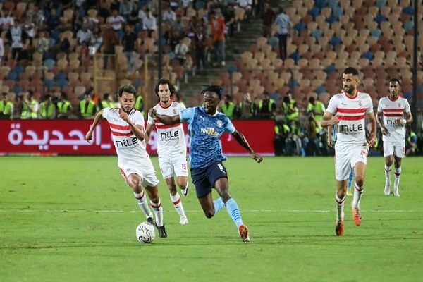 مباراة الزمالك وبيراميدز