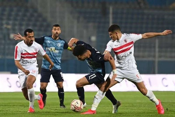 مباراة الزمالك وبيراميدز - أرشيفية